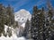 View to the Dachstein. Austria