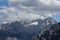 View to Dachstein massif from Grosser Donnerkogel