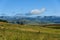 View to Drakensberg mountain