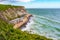 View to Dumpton Gap Broadstairs Kent coast England