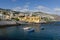 View to The Fort of SÃ£o Tiago from close pier, Funchal, Madeira, Portugal