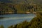 View to the german lake called Edersee