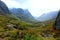 View to the Glencoe valley, Scotland