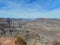 view to grey rocks in the grand canyon