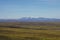 View to highlands area with glacier VatnajÃ¶kull background, Ice