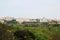 View to the historical center of Madrid from Casa de Campa