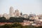 View to the historical center of Madrid from Casa de Campa