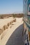 View to the historical part of the city from the roof of Jameh mosque in Yazd, Iran.