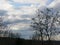 View to the horizon in a westerly direction from the top of the Tippelsberg an  dump