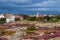 View to the island Kaeringoen in Sweden