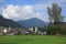 View to Kitzbuhel Village in Tyrol. Austria