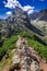 View to Koï¿½cielec from Karb in summer, Tatra Mountains, Poland