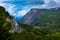 View to La Grave in France