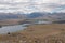 View to lake Alexandrina from Mt John Observatory