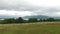 View to lake and farmland at connemara in ireland 53
