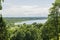 View to The Lake Viljandi from castle hill, Estonia
