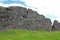 View to a lava wall at the thingvellir national park