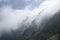 View to Lespezi peak in the Carpathians