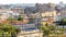 View to Malecon street and old city center, Havana