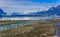 The view to Margerie and Grand pacific glaciers from Tarr inlet, Glacier Bay National Park, Alaska