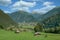 View to Mayrhofen in Zillertal,Tirol,Austria