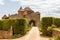 View to the medieval castle in Berze Berze-la- Ville