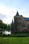 View to medieval castle Helmond, Netherlands