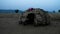 View to nomadic Wodaabe aka Mbororo tribe village, Poli, Cameroon