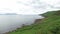 View to ocean at wild atlantic way in ireland 69