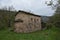 View to old Orthodox church made of rock