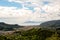 View to old town of Sestri Levante and Ligurian Sea - Italian Riviera, Italy