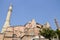 View to one of the most famous mosque of Istanbul, Hagia Sophia