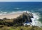 View To The Pacific Ocean At Little Wategos Beach Cape Byron Queensland Australia