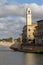 View to the Palazzo Pretorio in Pisa, Tuscany, Italy