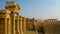 View to Palmyra theatre at Tadmor, Syria