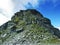 View to the peak Hochwart in mountain mass Glarus Alps