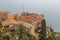 View to the roofs of Eze medieval village, Provence