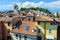 View to the Roofs of Sirmione and from Scaliger castle