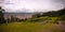 View to ruins of Qenqo or Kenko archaeological site at Cuzco, Peru