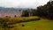 View to ruins of Qenqo or Kenko archaeological site at Cuzco, Peru