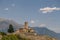 View to Sarre Royal Castle in Aosta Valley