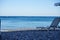View to the sea from Lutania Beach. Kolimpia, Rhodes, Greece