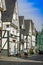 View in to a small street in the old town of Freudenberg in the Siegerland area