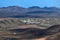 View to the small town Yaiza and the Timanfaya National Park. Lanzarote, Spain