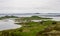 A view to a small village on Klosteroy island from top of Mastravarden hill on Mosteroy