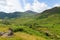 View to the south of Blea Tarn Lake District Cumbria England UK