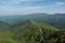 View to Stara planina mountain massif in the south-eastern Serbia from Babin Zub, Serbia.