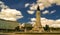 View to statue of Marques de Pombal, Lisbon, Portugal