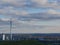 View to the still very industrial Ruhr area in Germany,  from the Hoheward coal dump. A popular excursion destination