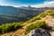 View to Tatra mountains in autumn. Wildlife in Poland